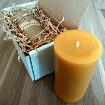 100% Pure Beeswax Pillar Candle 100% Pure Beeswax Pillar Candle